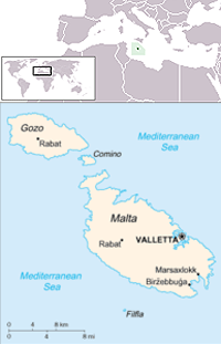 Malta Map